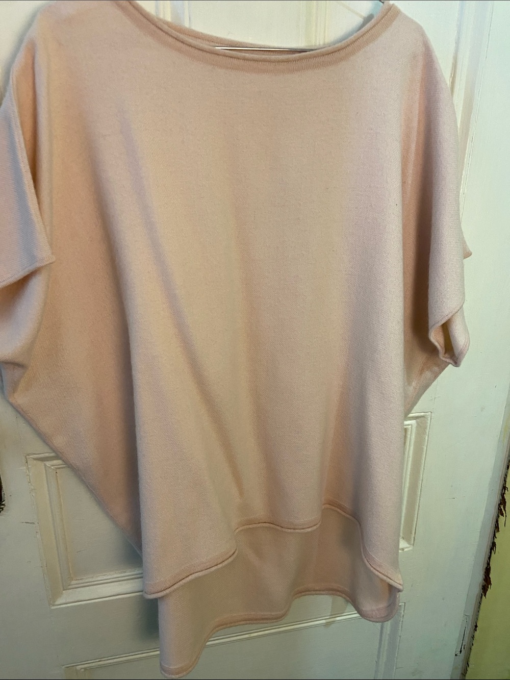 Cuyana aplaca blush tunic
Women's Short Sleeve Knit Sweater